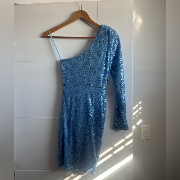 Fashionova off the shoulder sequin dress. BNWT! - Picture 2 of 3
